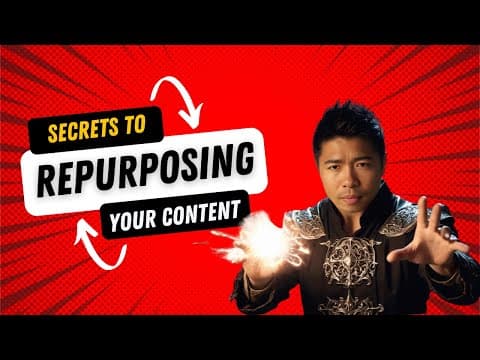 Secrets of Repurposing Content with AI