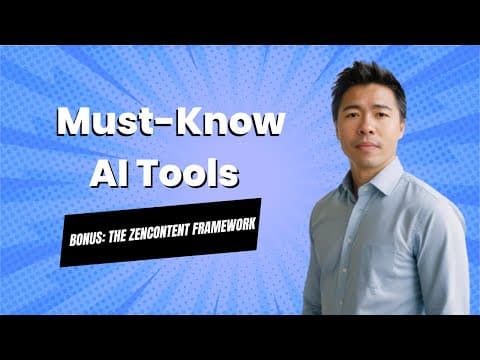 Must-Know AI Tools Shaping the Content Game